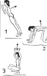 Изображение физических упражнений для тренировки рук