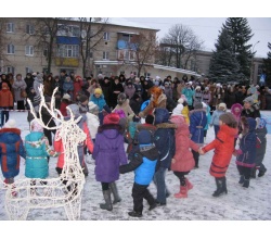 2 січня 2015 року біля Сватівської міської ради пройшло відкриття «Різдвяного містечка»