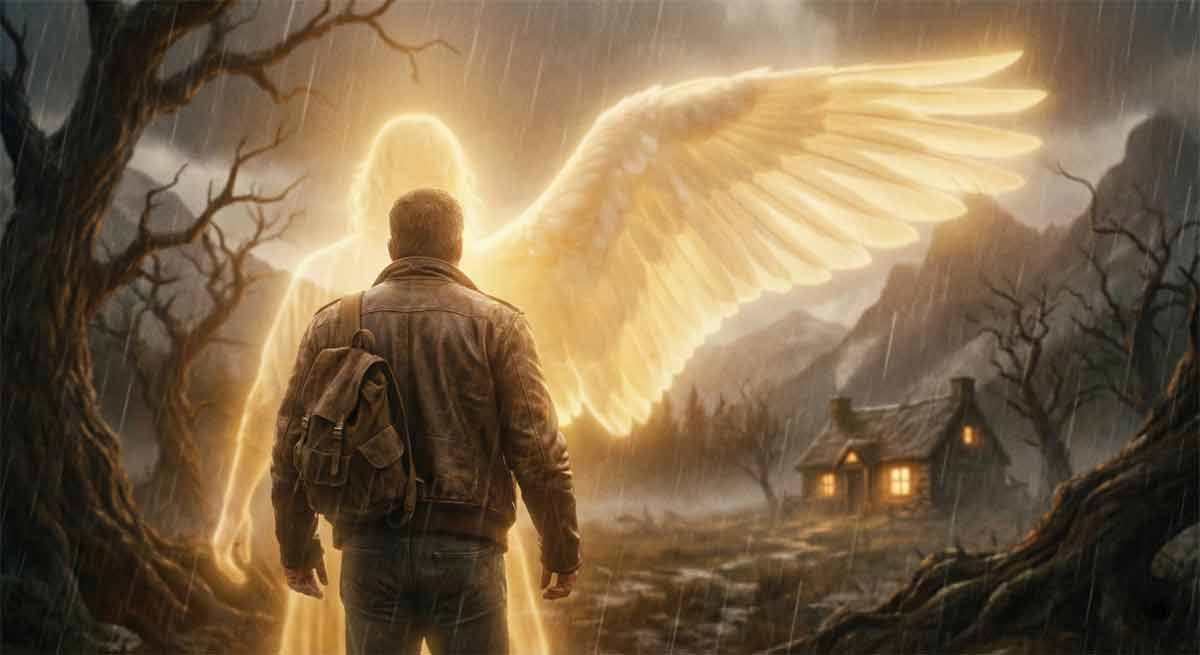 Ангел світла за спиною воїна