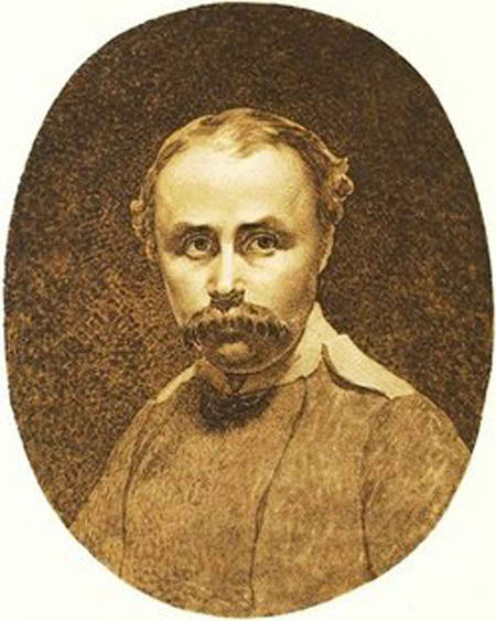 Овальний портрет Шевченко Тараса Григоровича.