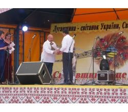 Фото під час свята Фестивалю Слобожанський спас 2015 рік