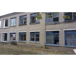 Розбиті вікна Дитячий садок Малятко та Надія кв. Луначарського 29 жовтня 2015 рік