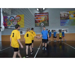 18 лютого 2017 рік. відбувся відкритий обласний турнір з волейболу серед команд Луганської області, присвячений памяті О.В. Шепеля. Під час змагань.