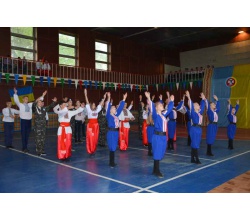Відбувся районний етап Всеукраїнської дитячо-юнацької військово-патріотичної гри «Сокіл»(«Джура»). Майстер-класи з українського народного танцю «Гопак»