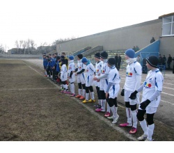 Участники первого Международного турнира «Дружба» по футболу в Сватово