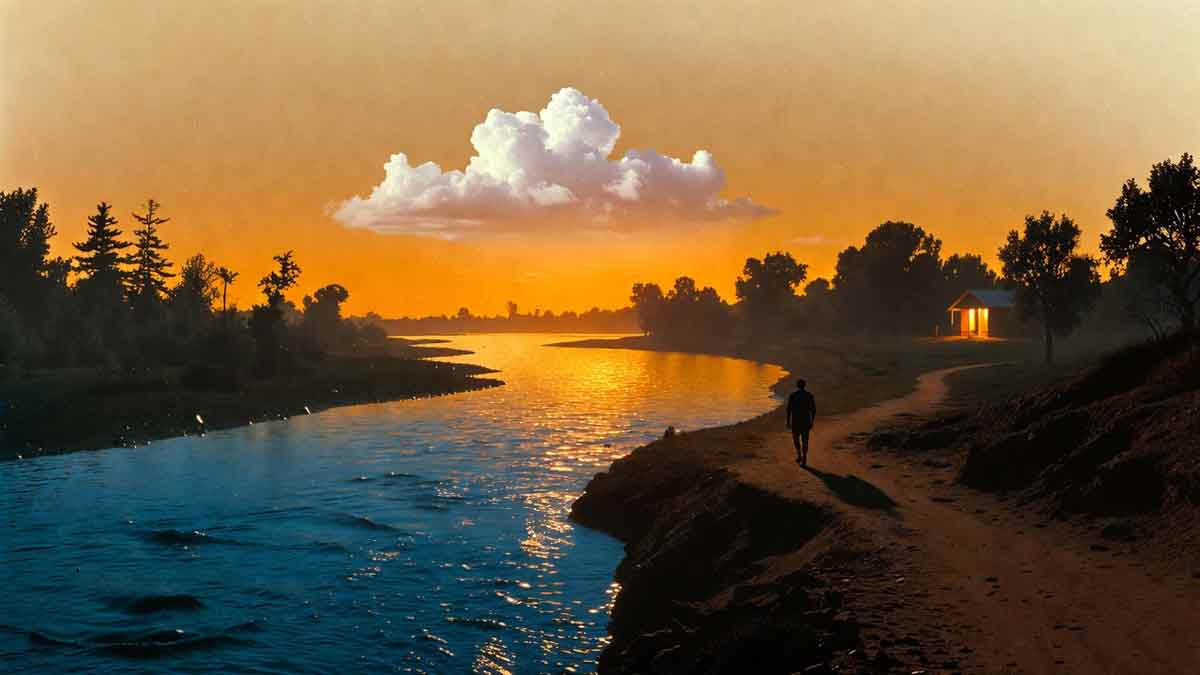 Тиха ріка, життєвий шлях, духовна пісня, пошук дому