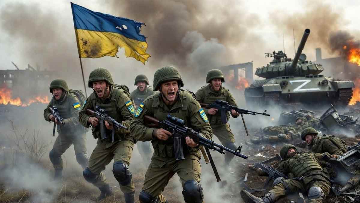 Українські військові шнурують берці, козацький дух, незламність